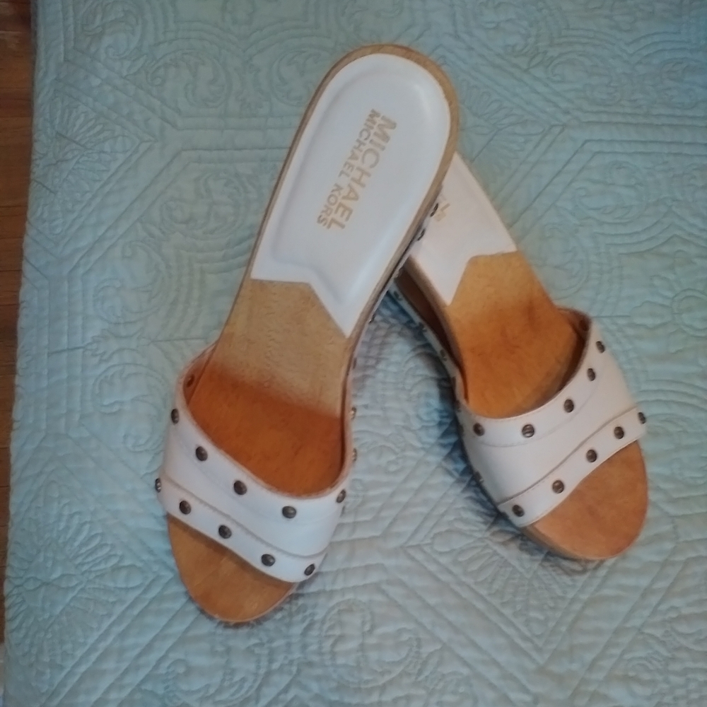 EUC Michael Kors Studded/Hallowed